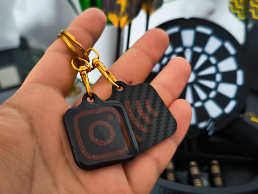 NFC Instagram Schlüsselhalter
