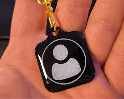 NFC Visitenkarte Schlüsselanhänger kontaktlos teilen